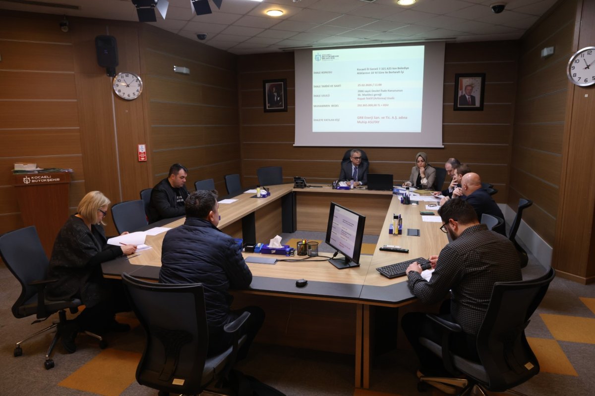 12 ilçenin atık bertarafı ihalesi tamam