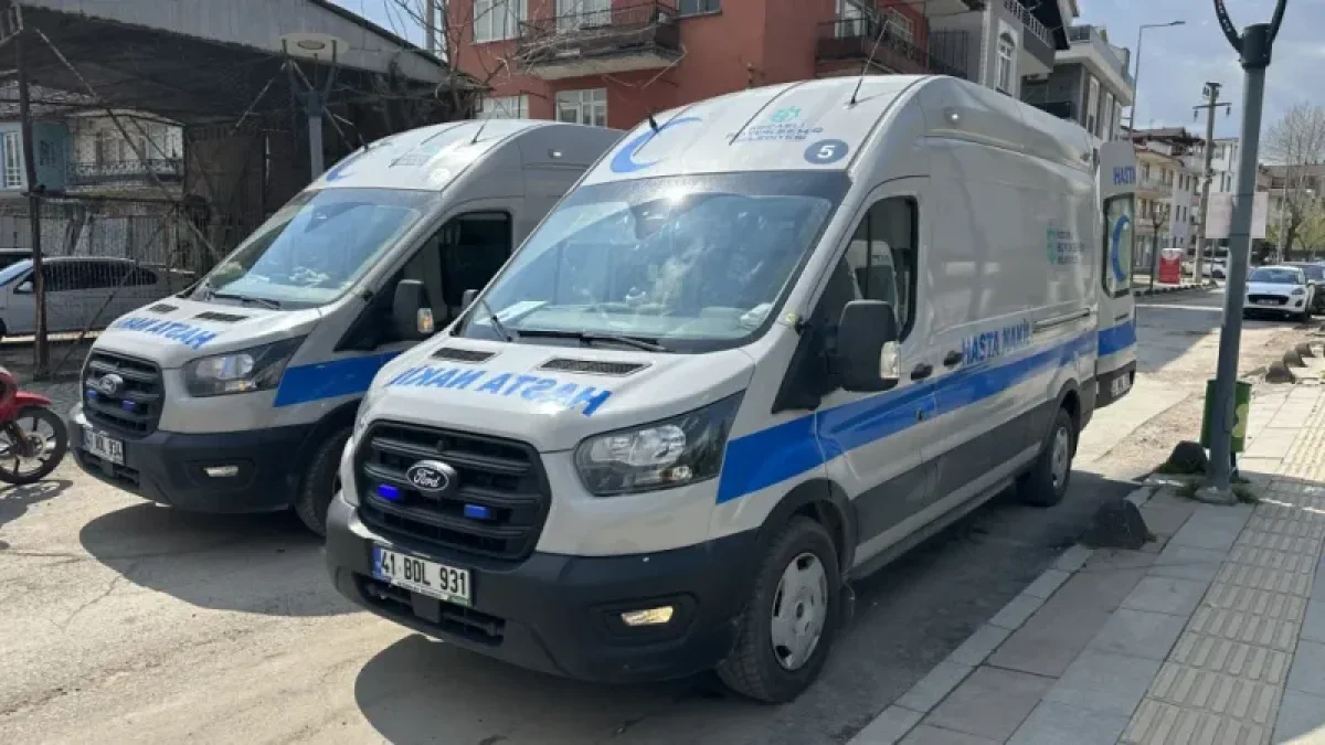 Kocaeli’de Hasta Nakil Hizmetine Yoğun Talep