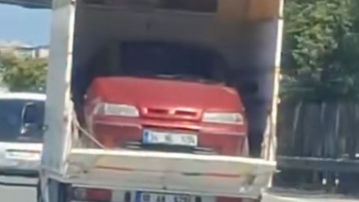 Arabayı oraya nasıl soktunuz?