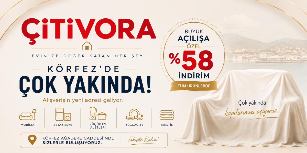 Körfez'e Yeni Bir Soluk: ÇİTİVORA Çok Yakında Hizmete Açılıyor