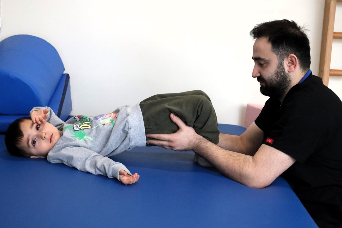 Gonca’da atılan ilk adım, minik Demir’e umut oldu