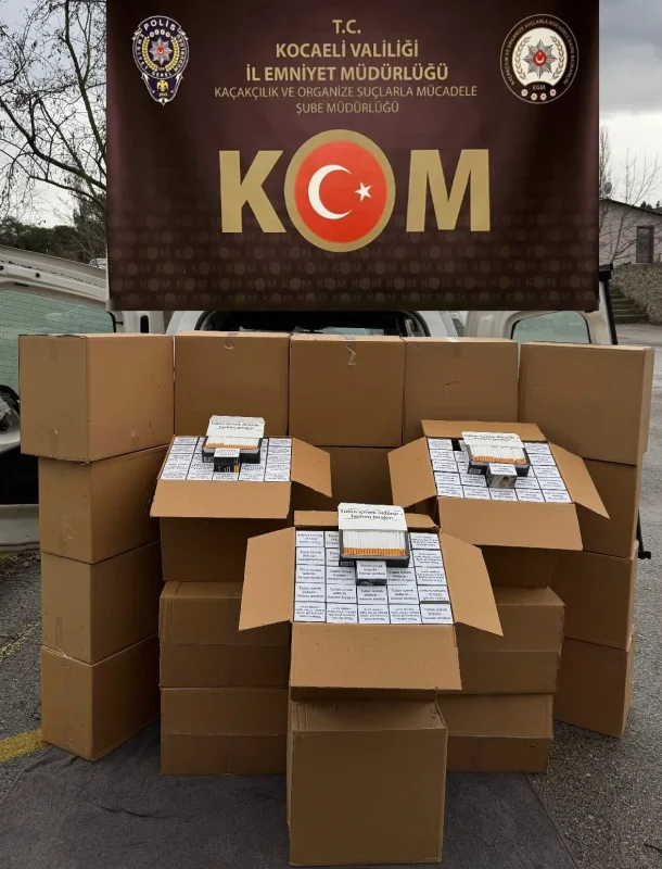 Körfez’de 300 Bin Dal Boş Makaron Ele Geçirildi!