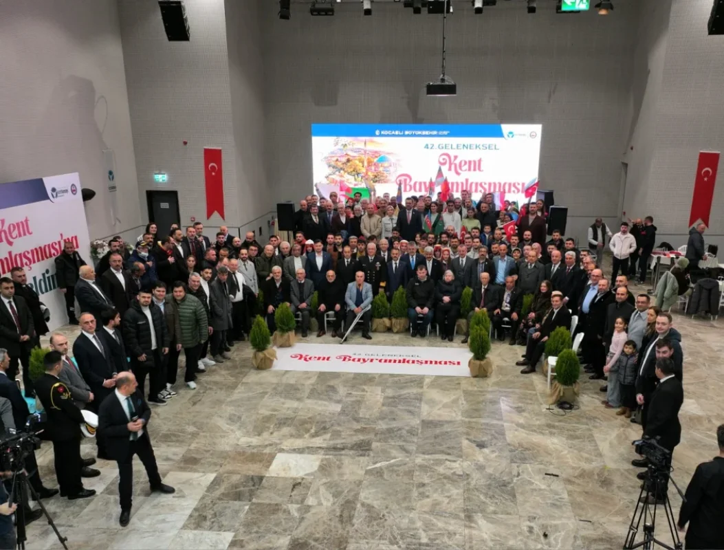 Kocaeli’de 42. Geleneksel Kent Bayramlaşması yapıldı