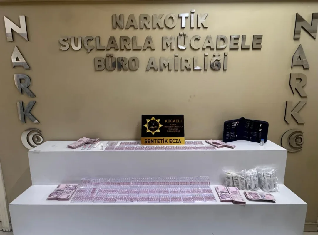 Kocaeli’de zehir tacirlerine darbe: 5 tutuklama!