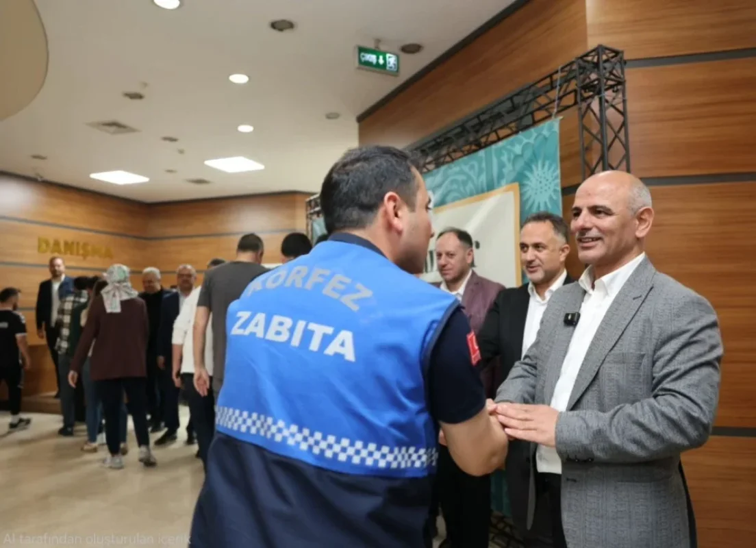 Başkan Söğüt personelle bayramlaştı