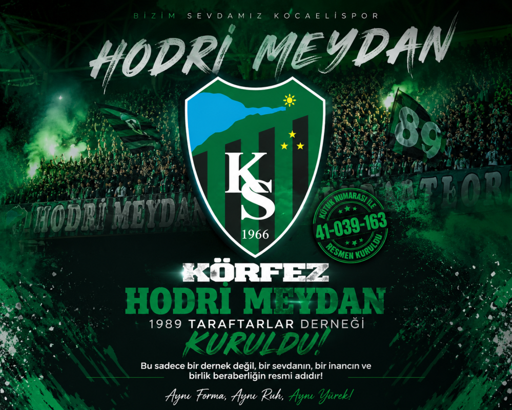 Körfez Hodri Meydan Taraftarlar Derneği Resmen Kuruldu