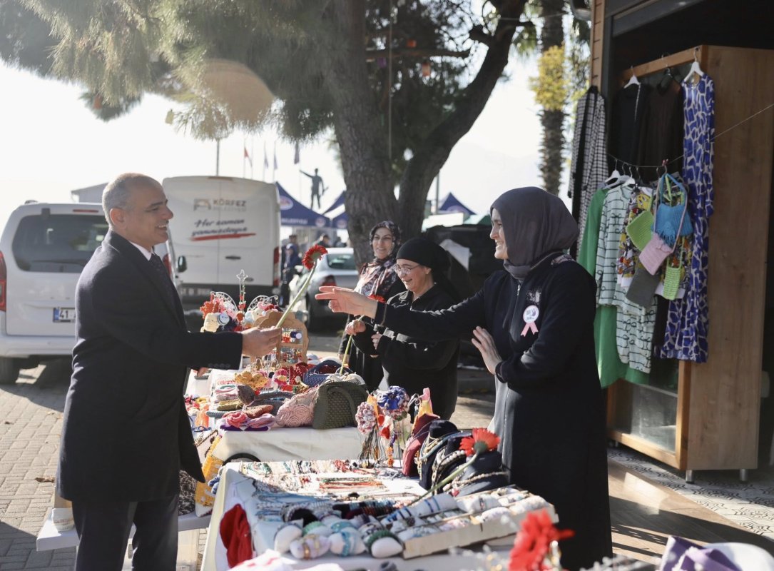 Körfez, ‘kadına şiddete dur’ dedi