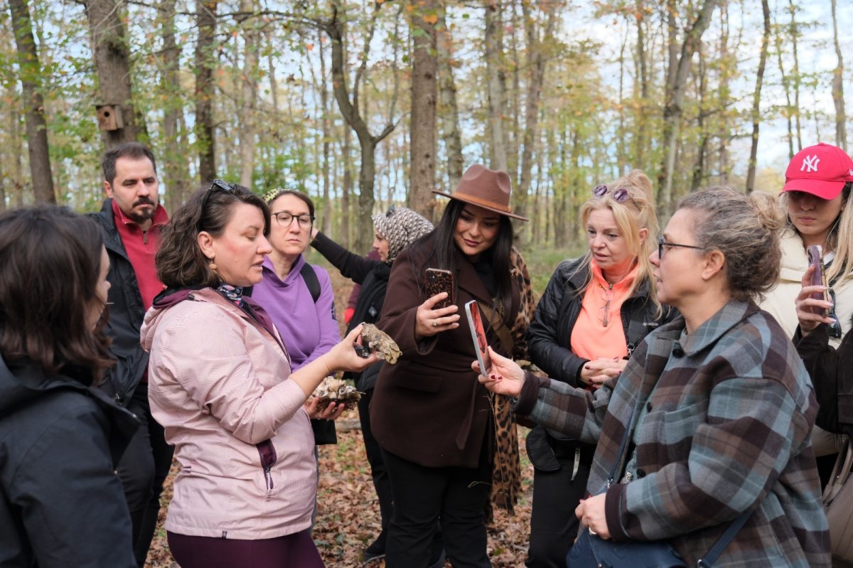 Mantar avıyla doğanın tadını çıkardılar