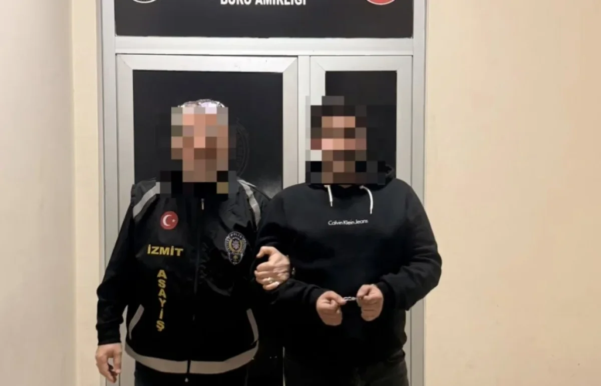 19 yıl hapis cezası olan hırsız İzmit’te yakalandı!