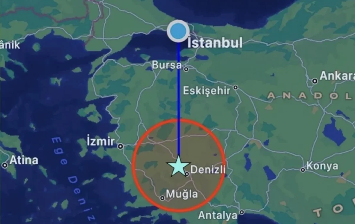 Denizli’de 5.1 büyüklüğünde deprem paniğe neden oldu!