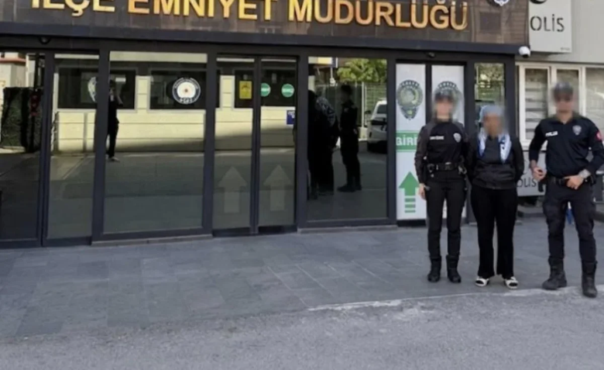 Hırsızlık hükümlüsü kadın yakalandı!