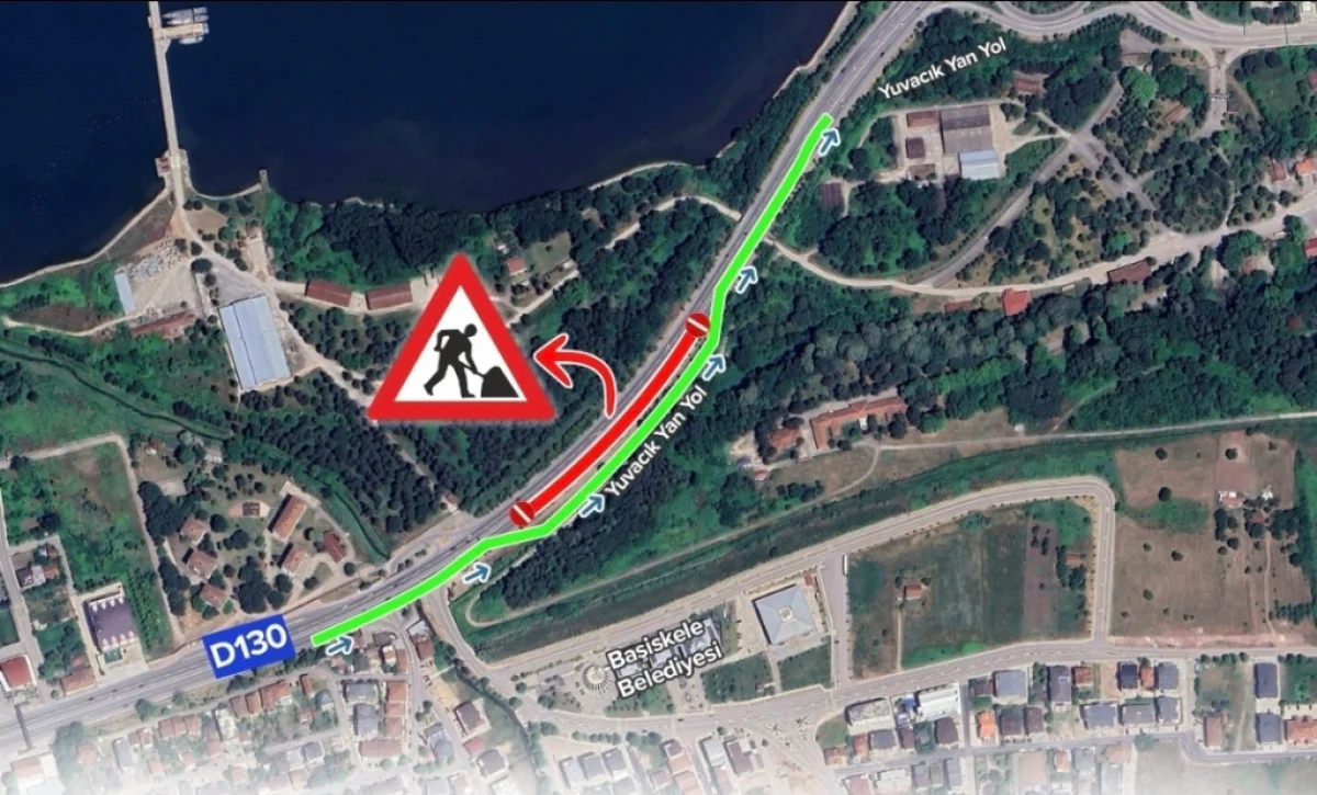 D-130 İzmit istikameti trafiğe kapatıldı!