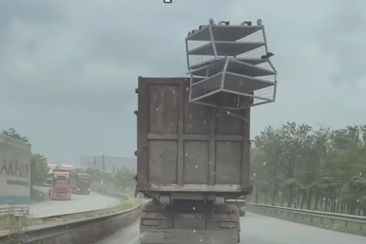Gebze’de tehlikeli yük isyan ettirdi!