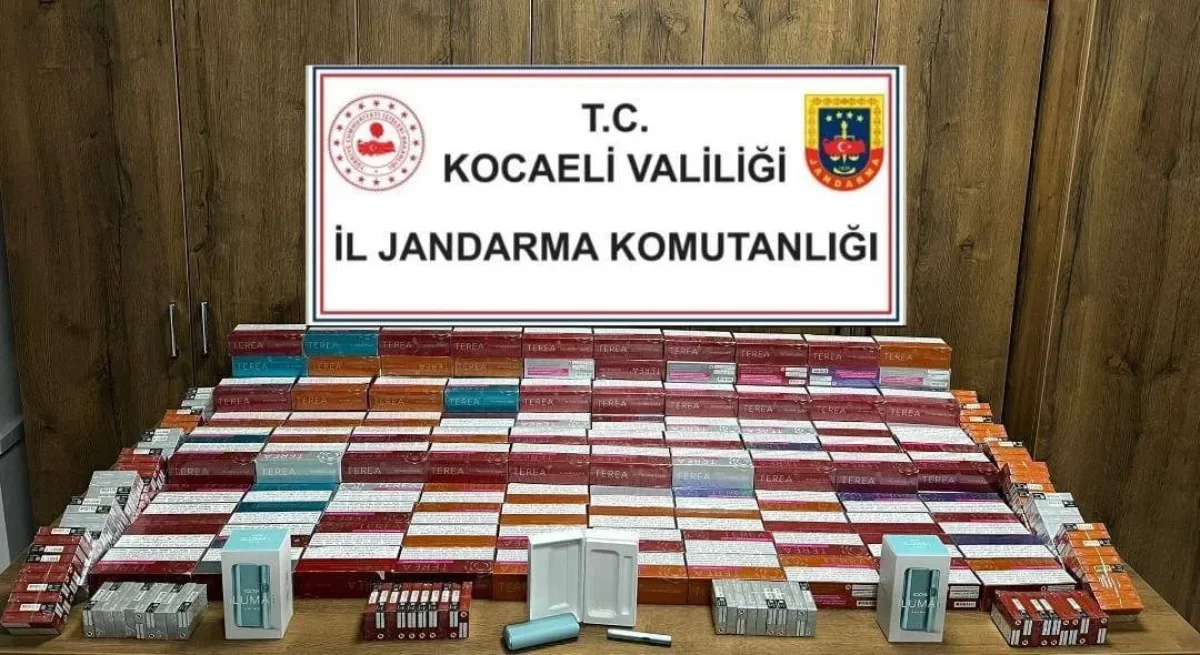 Kocaeli’de Kaçak Sigara Tütünü Operasyonu!
