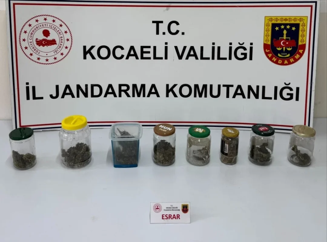 Kocaeli’de uyuşturucu operasyonu: İki şüpheli yakalandı