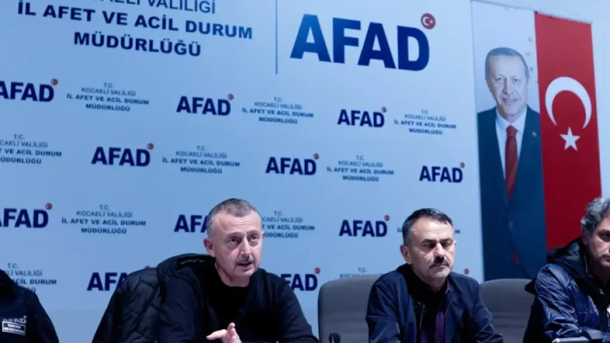 AFAD kriz masası Kocaeli’de görevini tamamladı