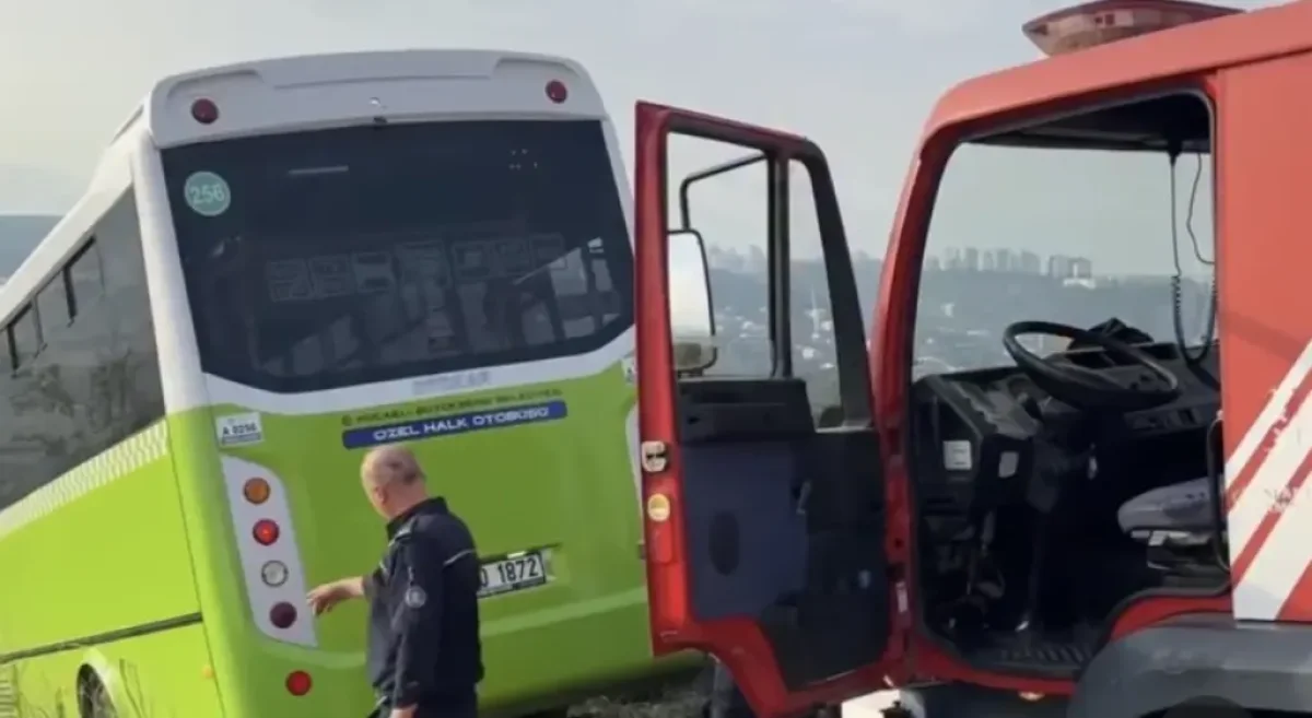 Park ettiği otobüsün altında kalan sürücü öldü!