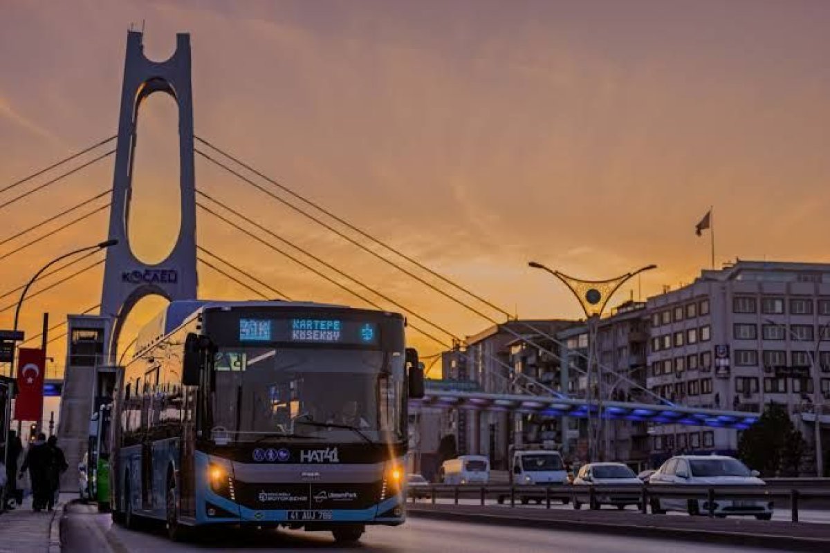 Kocaeli’de 29 Ekim’de toplu ulaşım ücretsiz