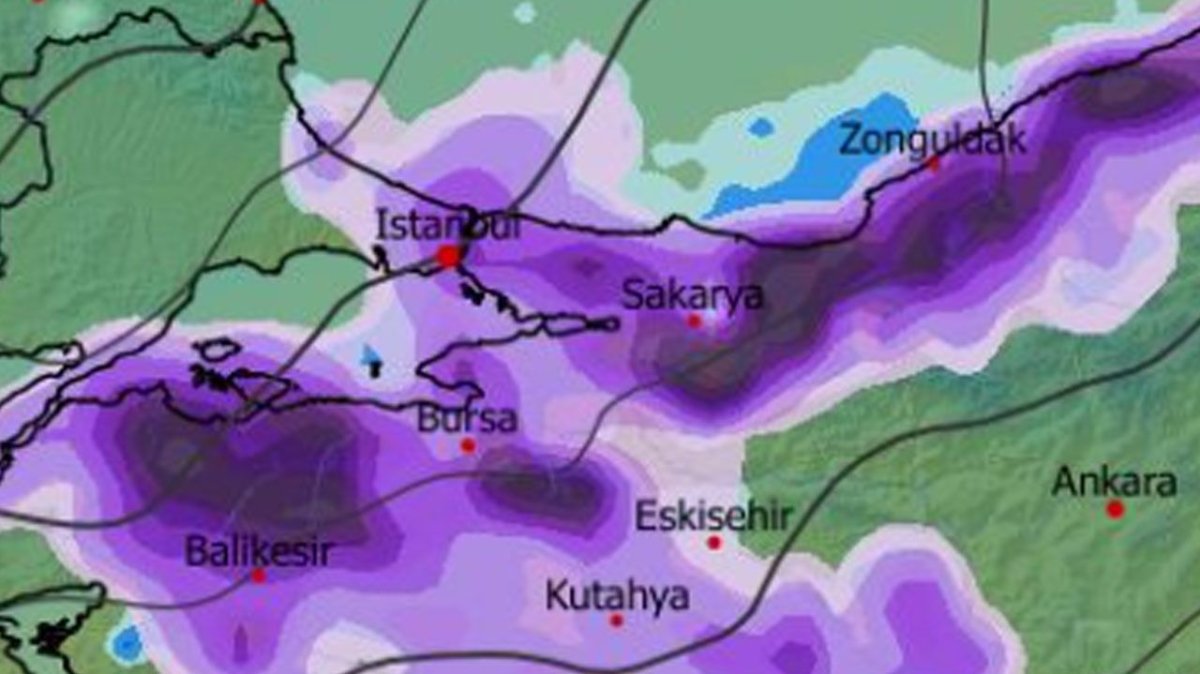 Hızla Türkiye'ye geliyor! Lapa lapa kar yağacak... Tarih verildi
