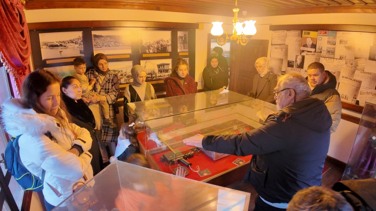 Çocuklardan Basın Müzesi’ne 10 Ocak ziyareti