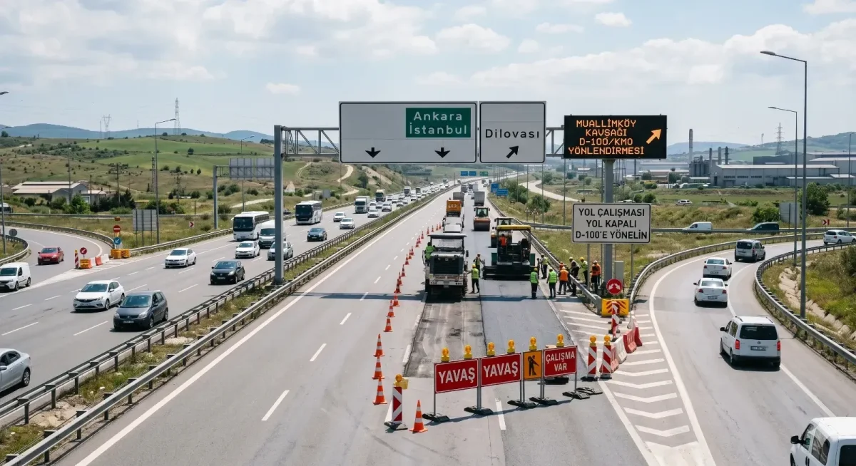 Bu yol bugün trafiğe kapandı