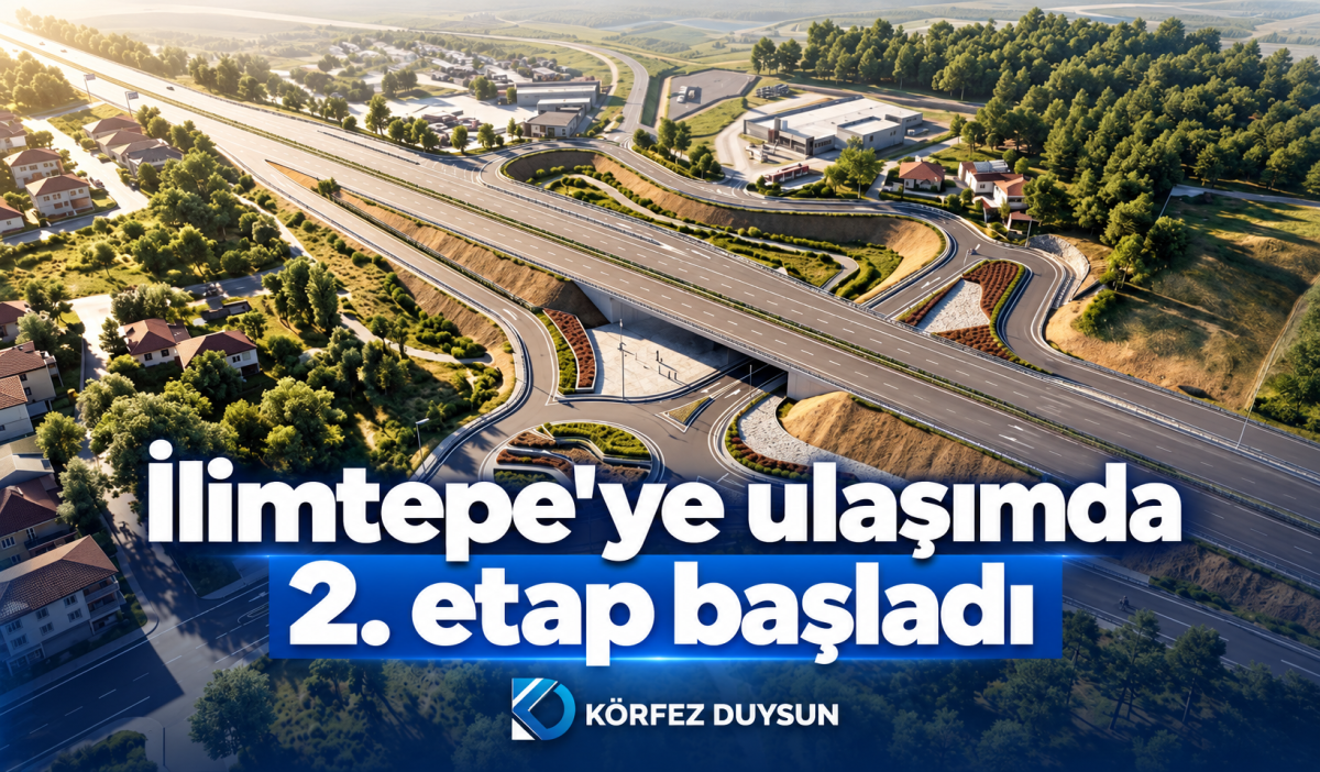 İlimtepe’ye ulaşımda 2. etap başladı