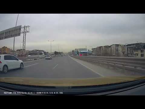 VİDEO - Körfez’de trafik magandası faciaya davetiye çıkardı!